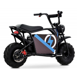 1000w Kids Electric Ride On Monkey Bike - Blue
