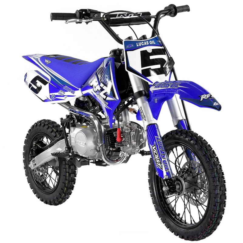 110cc Pro Start RFZ Racing™ Semi Auto Pit Bike 14/12" - Blue