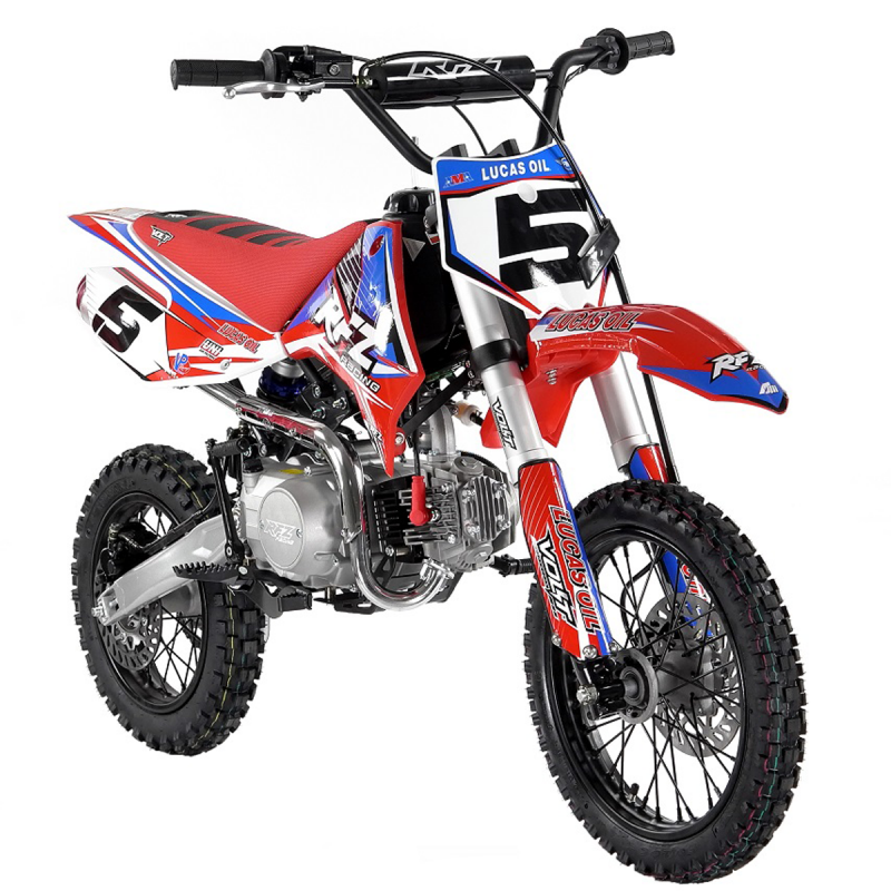 110cc Pro Start RFZ Racing™ Semi Auto Pit Bike 14/12" - Red