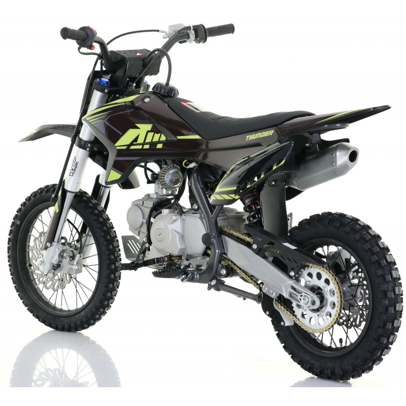 110cc RFN Racing™ Thunder Pro Semi Auto Pit Bike 14/12" - Black