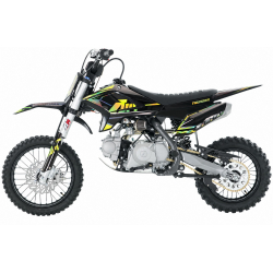 110cc RFN Racing&trade; Thunder Pro Semi Auto Pit Bike 14/12" - Black