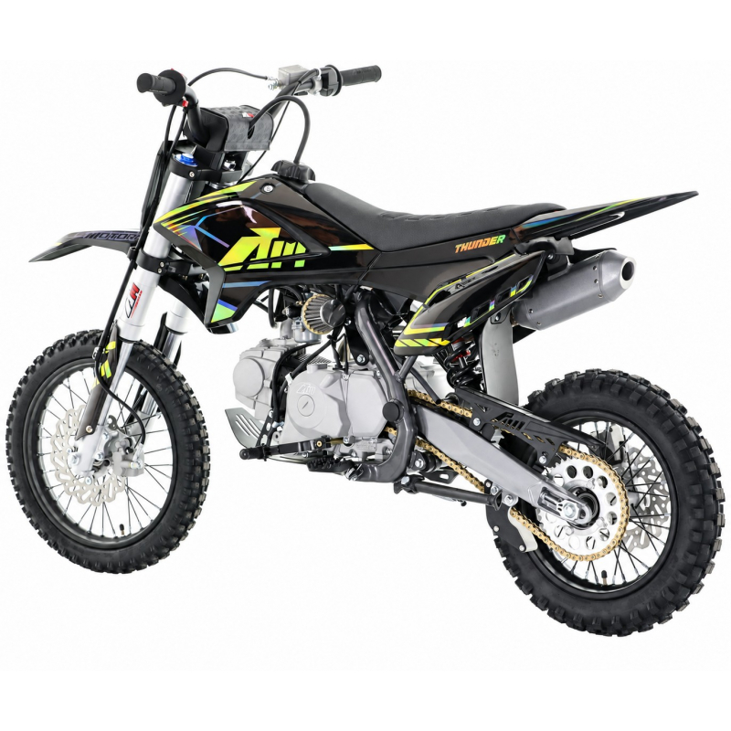 110cc RFN Racing&trade; Thunder Pro Semi Auto Pit Bike 14/12" - Black