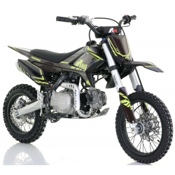 110cc RFN Racing™ Thunder Pro Semi Auto Pit Bike 14/12" - Black