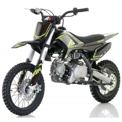 110cc RFN Racing™ Thunder Pro Semi Auto Pit Bike 14/12" - Black