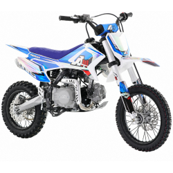 110cc RFN Racing&trade; Thunder Pro Semi Auto Pit Bike 14/12" - Blue