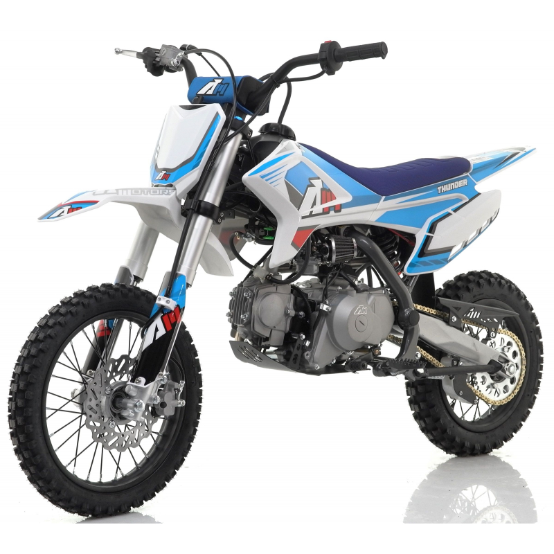 110cc RFN Racing™ Thunder Pro Semi Auto Pit Bike 14/12" - Blue