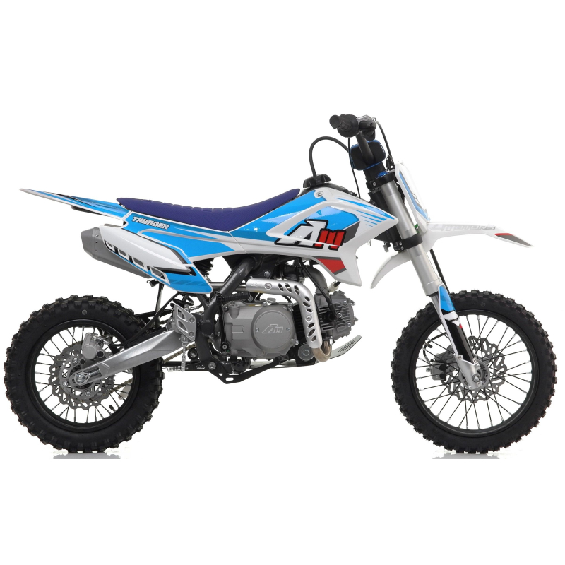 110cc RFN Racing™ Thunder Pro Semi Auto Pit Bike 14/12" - Blue