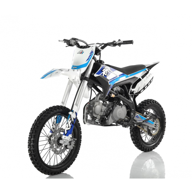 125cc RFN Thunder Dirt Bike - Big Wheel - 17"/14" - Blue