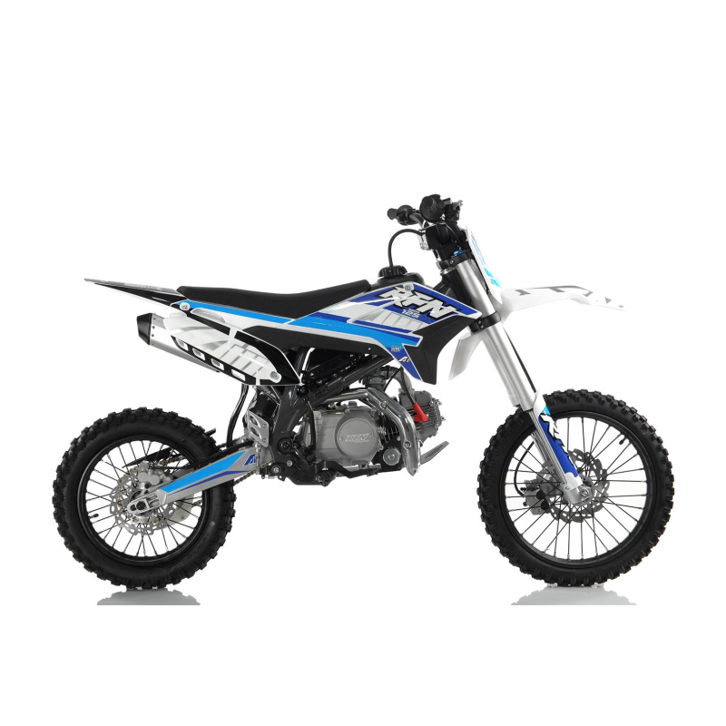 125cc RFN Thunder Dirt Bike - Big Wheel - 17"/14" - Blue