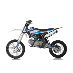 125cc RFN Thunder Dirt Bike - Big Wheel - 17"/14" - Blue