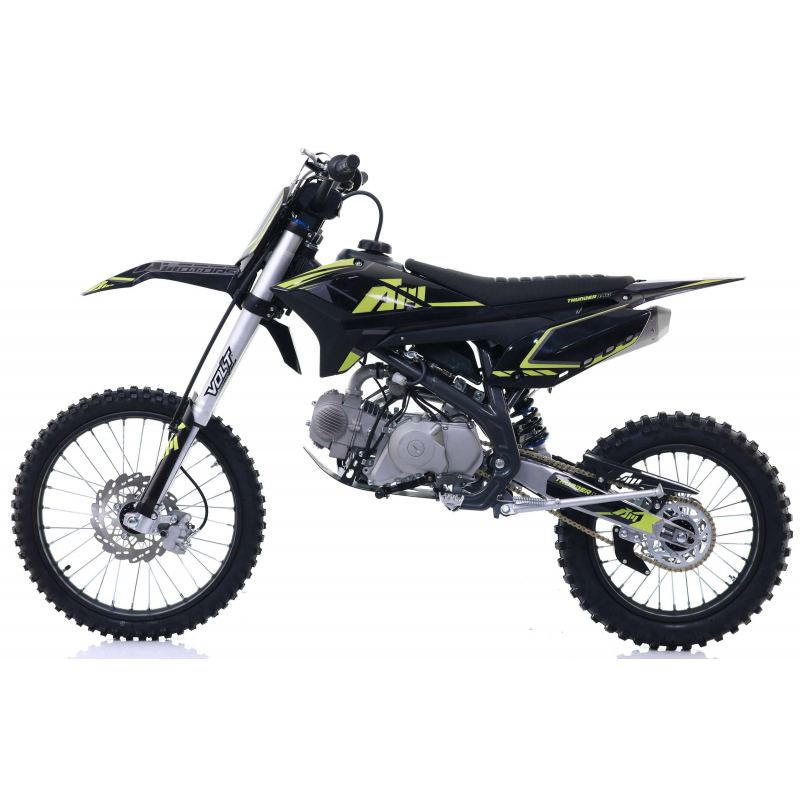 140cc RFN Thunder Dirt Bike - XL Wheel - 19"/16" - Black