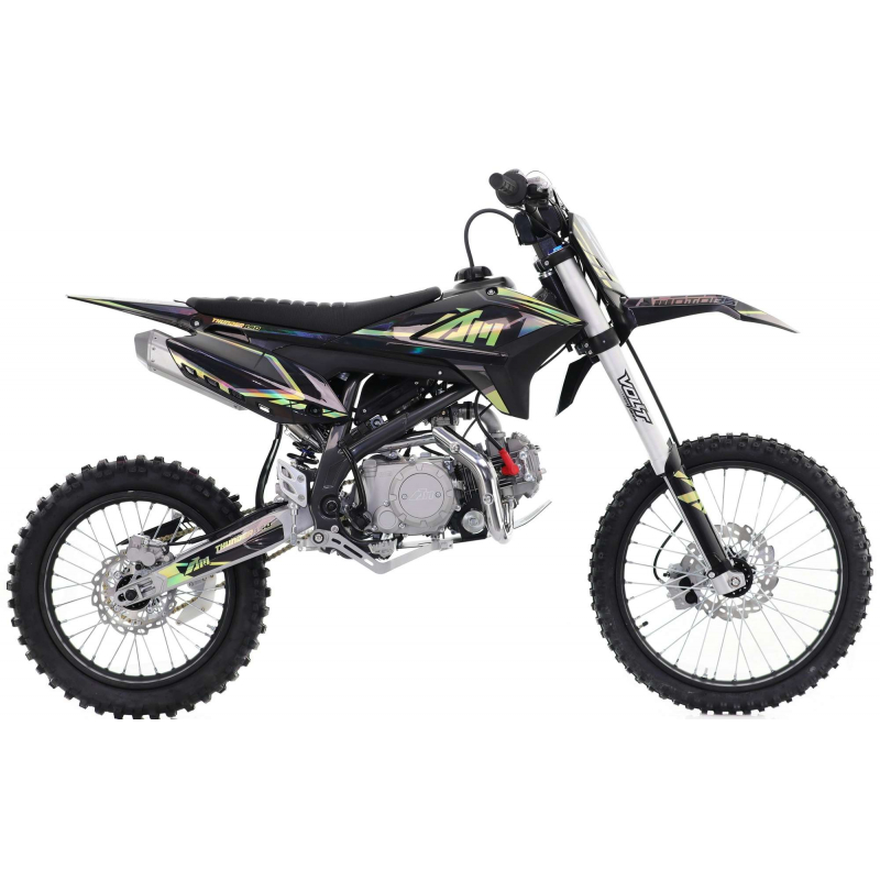 140cc RFN Thunder Dirt Bike - XL Wheel - 19"/16" - Black