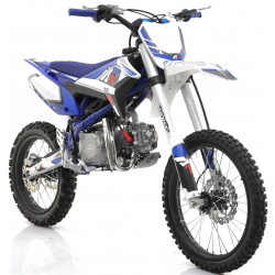 140cc RFN Thunder Dirt Bike - XL Wheel - 19"/16" - Blue