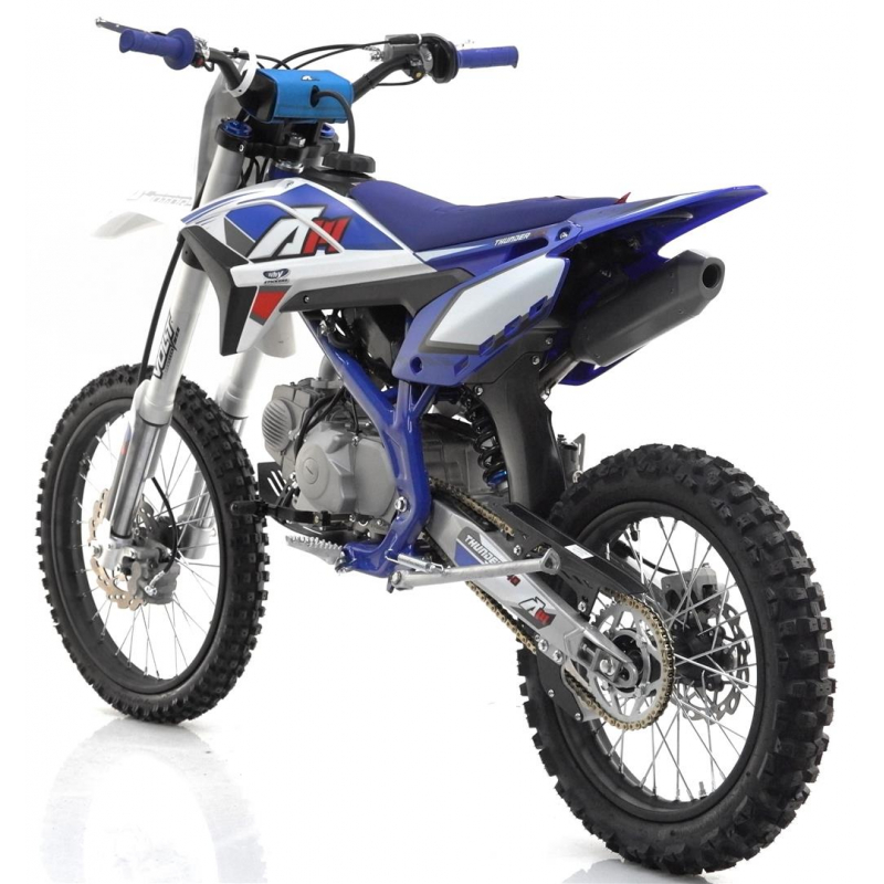 140cc RFN Thunder Dirt Bike - XL Wheel - 19"/16" - Blue