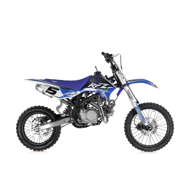 140cc RFZ RACING™ Jaguar Big Wheel 17/14" Dirt Bike - Blue