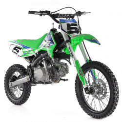 140cc RFZ RACING™ Jaguar Big Wheel 17/14" Dirt Bike - Green