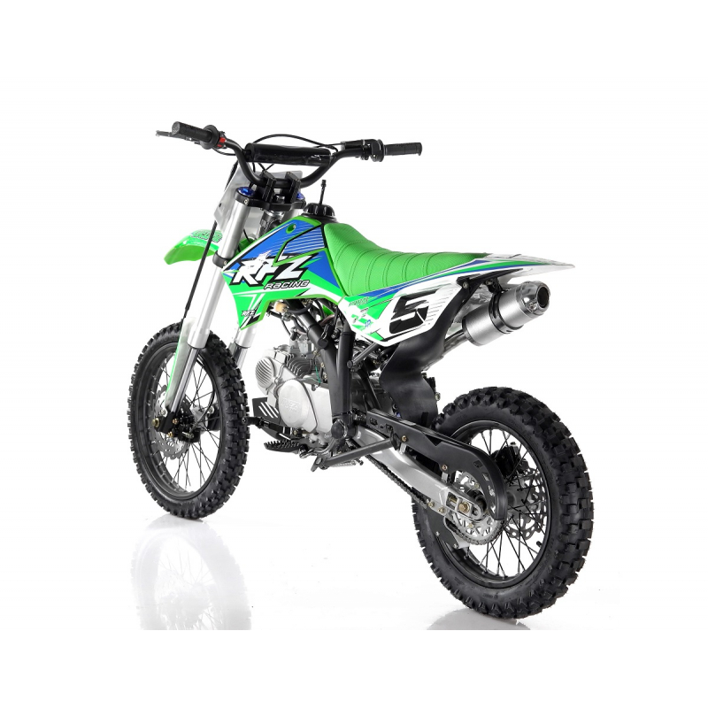 140cc RFZ RACING™ Jaguar Big Wheel 17/14" Dirt Bike - Green