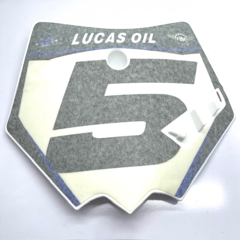 Blue Front Number Board - Blue - RFZ Jaguar (125cc & 140cc)