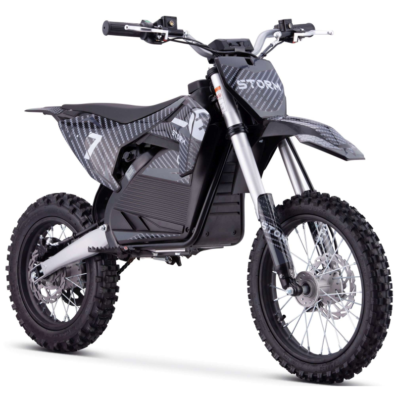 2000w 60v Electric Dirt Bike 14/12 - Grey