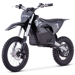 2000w 60v Electric Dirt Bike 14/12 - Grey
