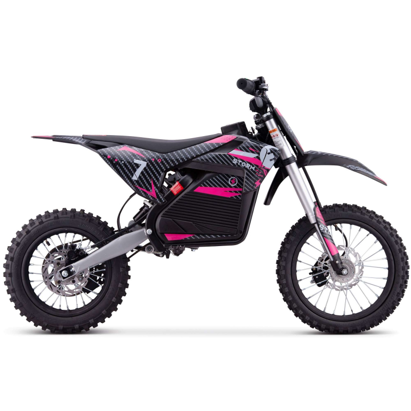 2000w 60v Electric Dirt Bike 14/12 - Pink