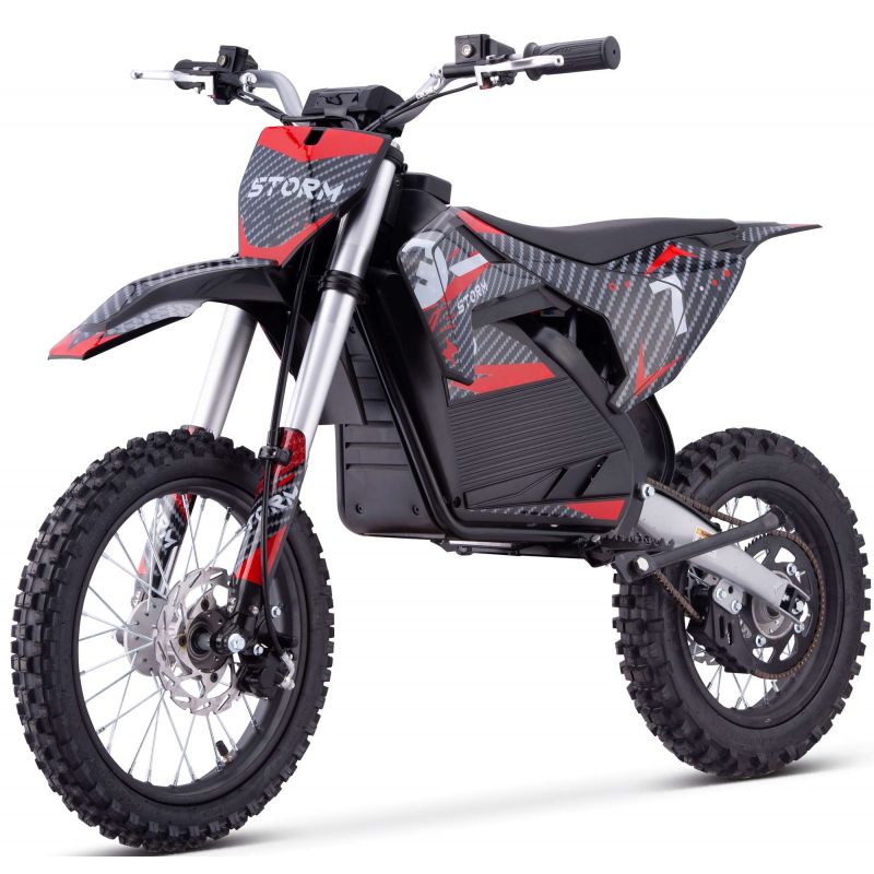 2000w 60v Electric Dirt Bike 14/12 - Red