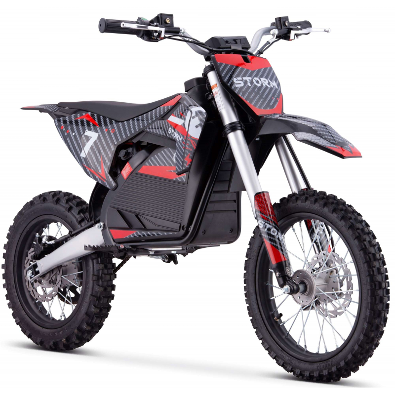 2000w 60v Electric Dirt Bike 14/12 - Red