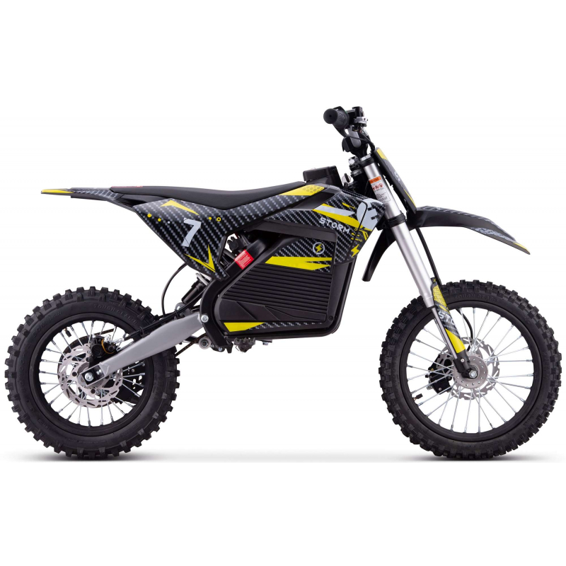 2000w 60v Electric Dirt Bike 14/12 - Yellow