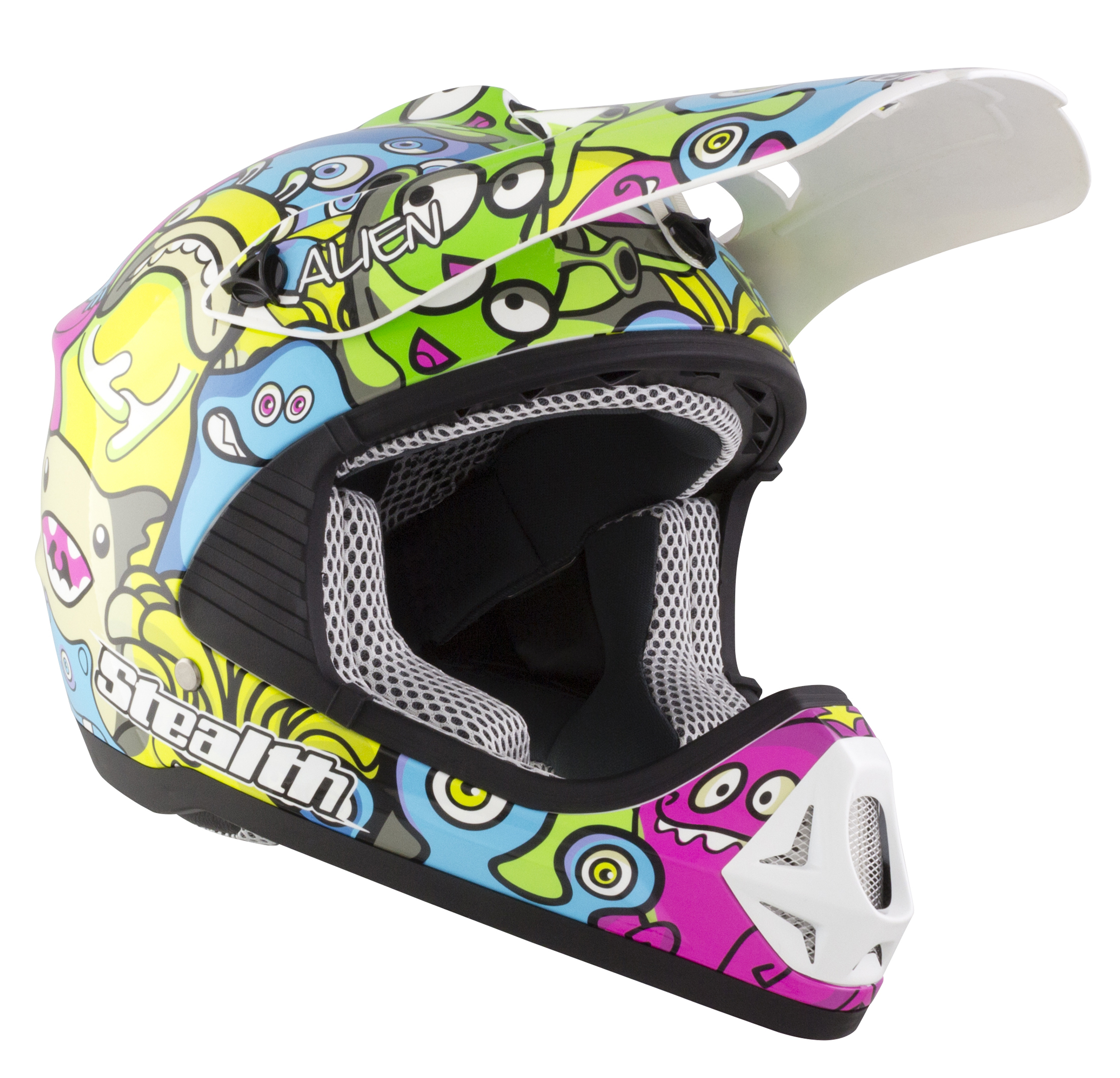Kids Stealth Alien Helmet - Large - 52-54cm
