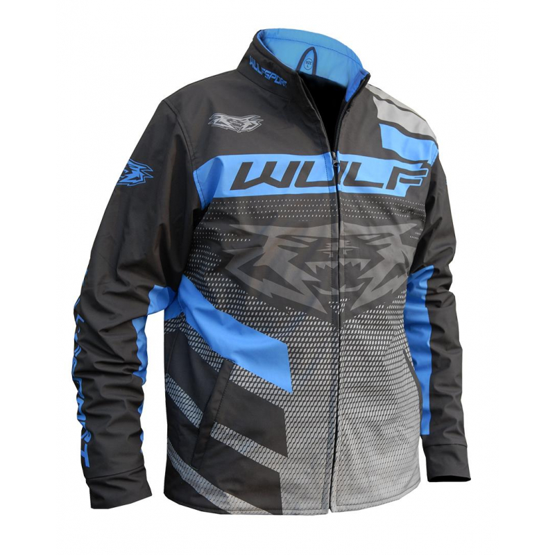 2022 Wulfsport Matrix Kids Race Jacket - Blue