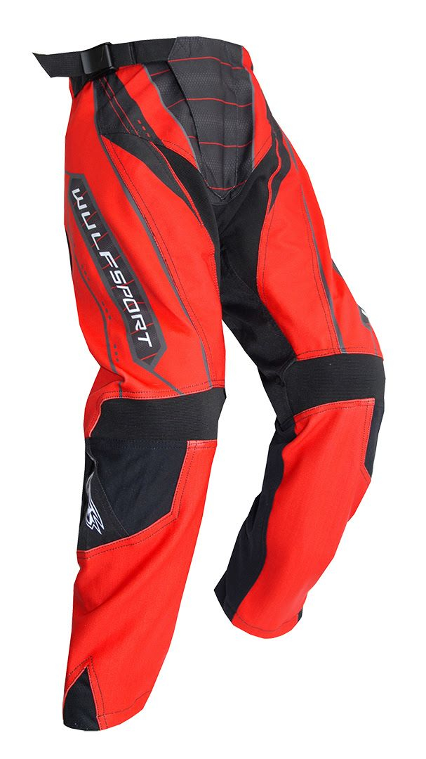 2024 Wulfsport Corsair Kids Race Pants - Red