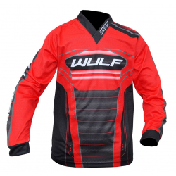 2024 Wulfsport Corsair Adults Race Shirt - Red