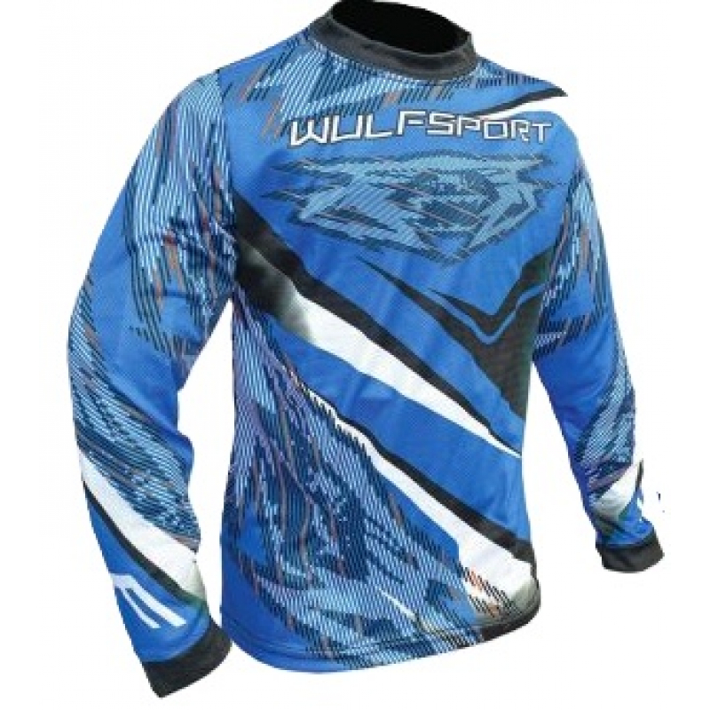 2026 Wulfsport Warhammer Kids Race Shirt - Blue