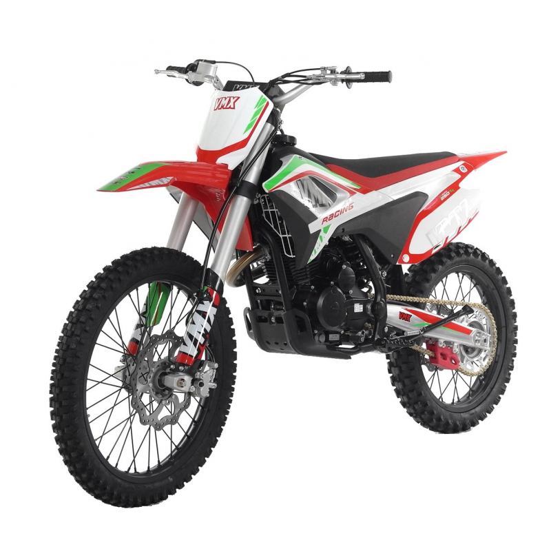 250cc RFZ Thunder Adults Dirt Bike - 21" /18" XL - Red