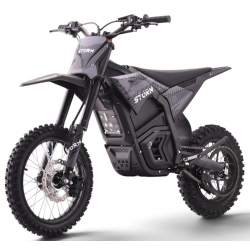 3000w 48v Electric Dirt Bike 14/12 - Black