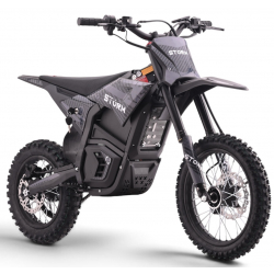 3000w 48v Electric Dirt Bike 14/12 - Black
