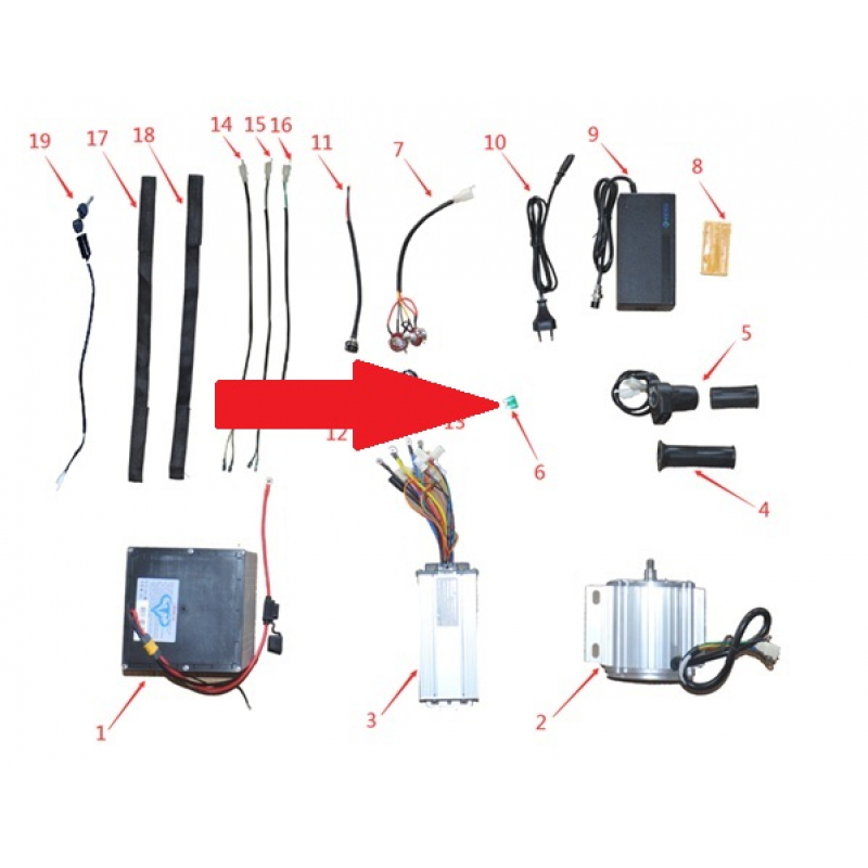Fuse Box - 1200w & 2000w Electric Dirt Bike