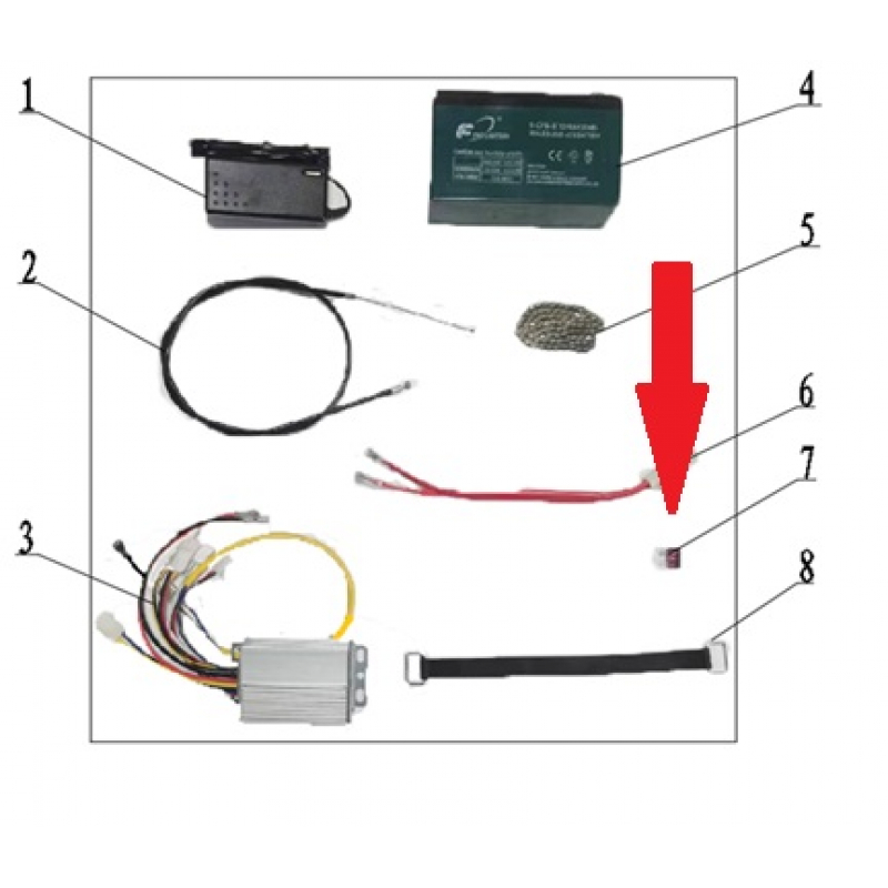 40a Fuse - 250w Monkey Bike