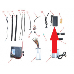 60v Charger - 2000w Electric Dirt Bike