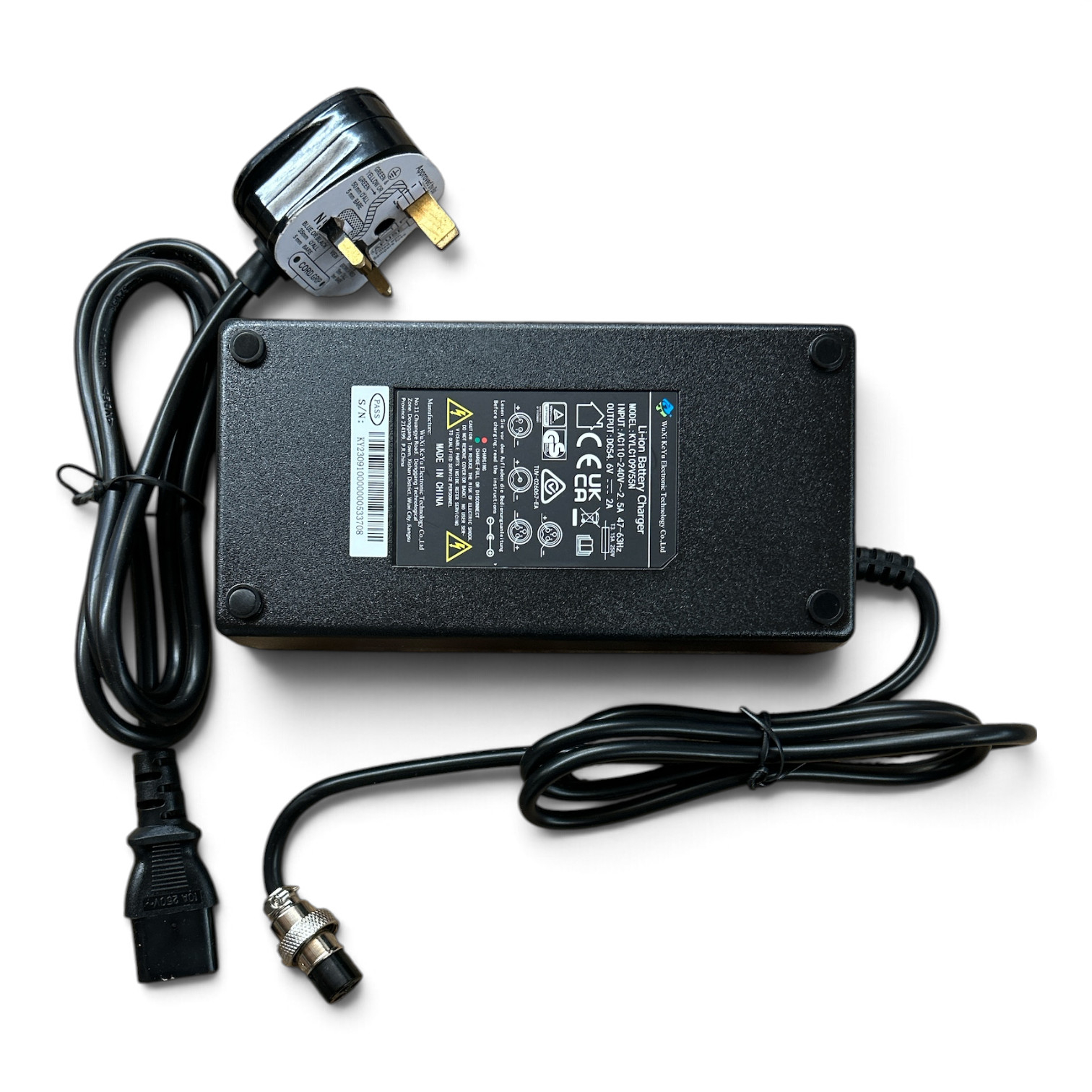 48V Charger - 1200W Electric Dirt Bike