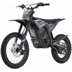 5000w 72v Electric Dirt Bike 17/14 - Black