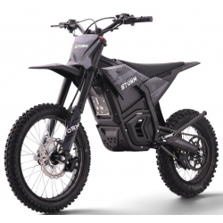5000w 72v Electric Dirt Bike 17/14 - Black