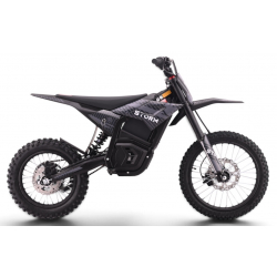 5000w 72v Electric Dirt Bike 17/14 - Black