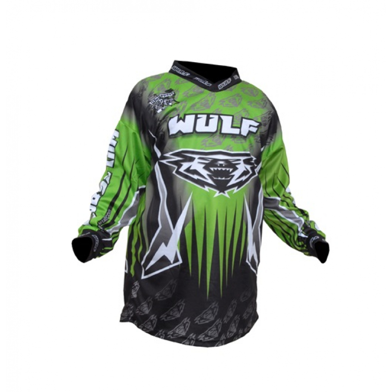  2016 Wulfsport Cub Arena Race Shirt - Green