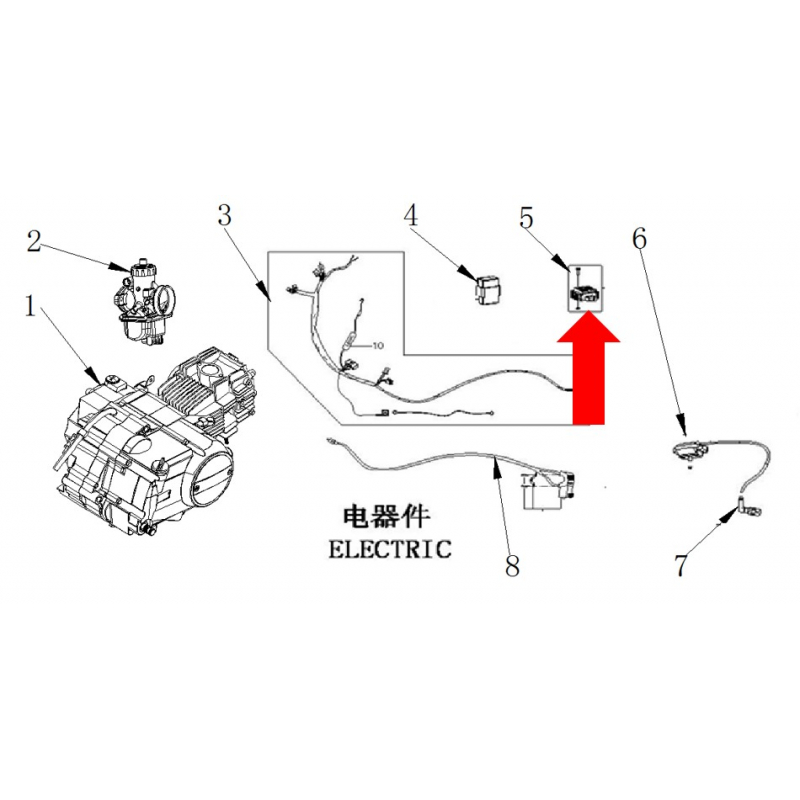 RXF Freeride 140cc Rectifier