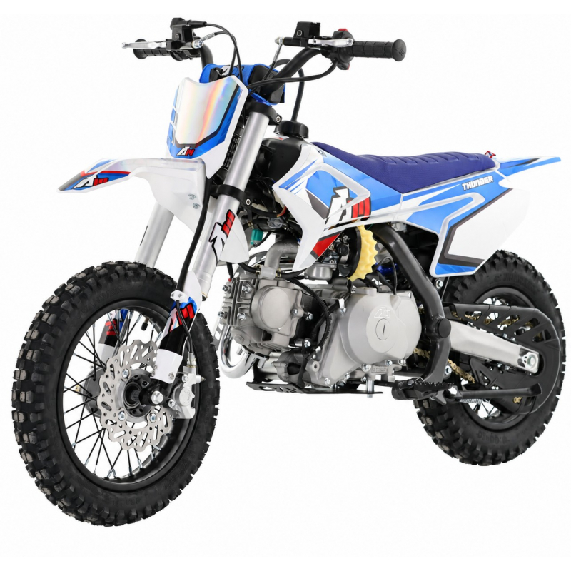 70cc RFN Racing&trade; Thunder Fully Auto Pit Bike 12/10" - Blue
