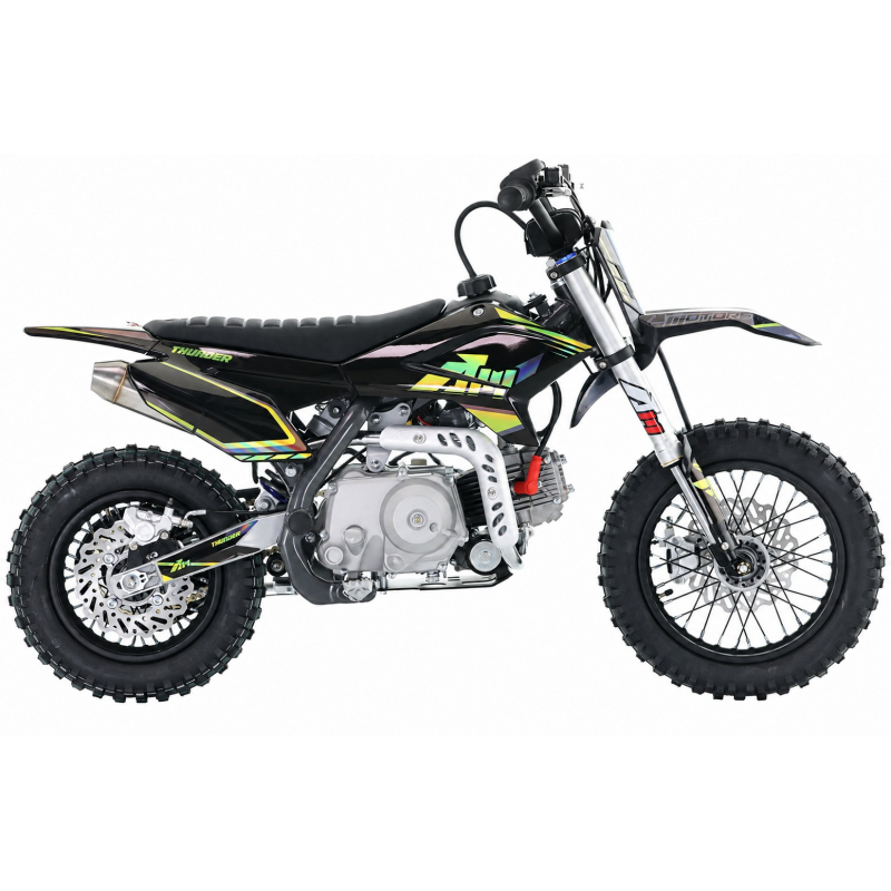 70cc RFN Racing&trade; Thunder Fully Auto Pit Bike 12/10" - Black