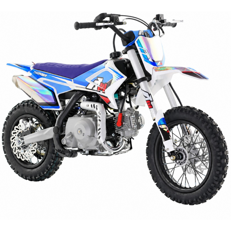 70cc RFN Racing&trade; Thunder Fully Auto Pit Bike 12/10" - Blue