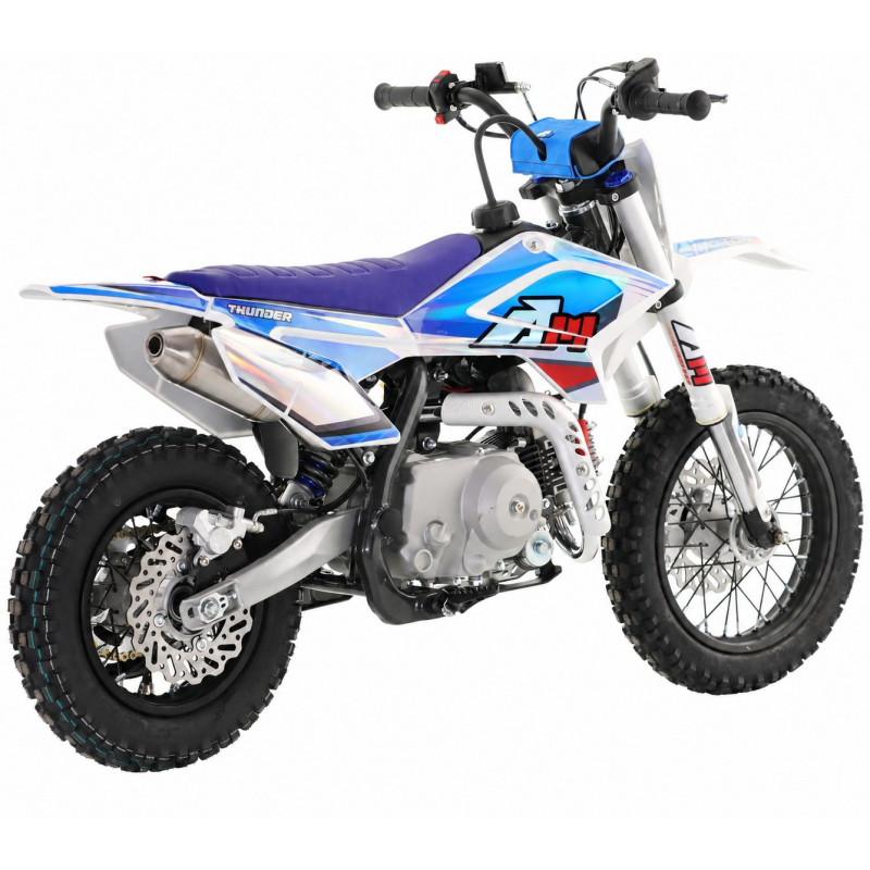 70cc RFN Racing&trade; Thunder Fully Auto Pit Bike 12/10" - Blue