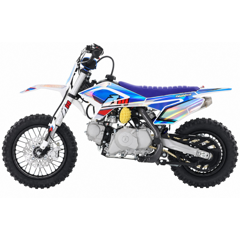 70cc RFN Racing&trade; Thunder Fully Auto Pit Bike 12/10" - Blue